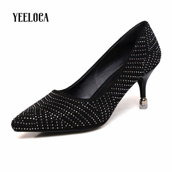 dress shoes yeeloca 2021 spring/autumn woman pumps bling women high heels thin pointed toe shallow party fashion black pump
dress shoes yeeloca 2021 spring/autumn woman pumps bling women high heels thin pointed toe shallow party fashion black pump