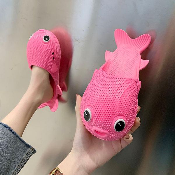 fish slippers female creative lovers summer cute cartoon home beach indoor and outdoor, Black
fish slippers female creative lovers summer cute cartoon home beach indoor and outdoor, Black