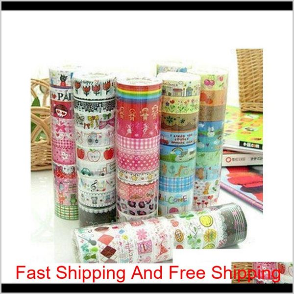 100pcs/1.5cm*3 meter paper sticky adhesive sticker decorative washi tape new #r801 edyky ij8l3 n9z5l 
100pcs/1.5cm*3 meter paper sticky adhesive sticker decorative washi tape new #r801 edyky ij8l3 n9z5l