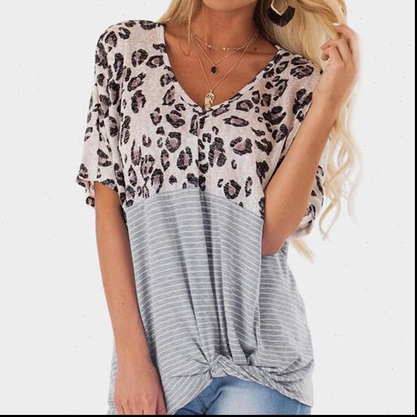 fashion blouse women 2021 casual shirts loose leopard printed striped blouse for women v neck lady shirt, White
fashion blouse women 2021 casual shirts loose leopard printed striped blouse for women v neck lady shirt, White