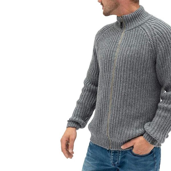 men's jackets sweater cardigan men autumn winter solid zipper turtleneck knitted coat plus size clothing, Black;brown
men's jackets sweater cardigan men autumn winter solid zipper turtleneck knitted coat plus size clothing, Black;brown