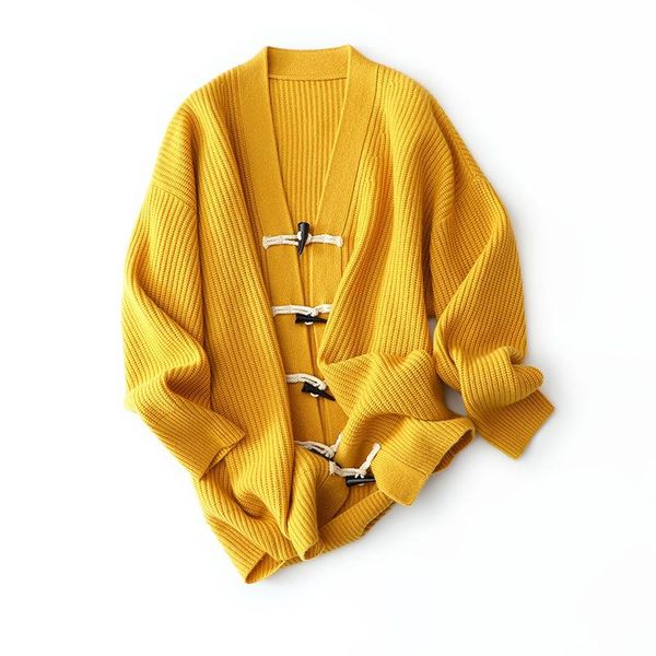women's knits & tees autumn and winter oversized cashmere sweater simple v-neck long sleeve thick 100% knitted cardigan women yellow, White
women's knits & tees autumn and winter oversized cashmere sweater simple v-neck long sleeve thick 100% knitted cardigan women yellow, White