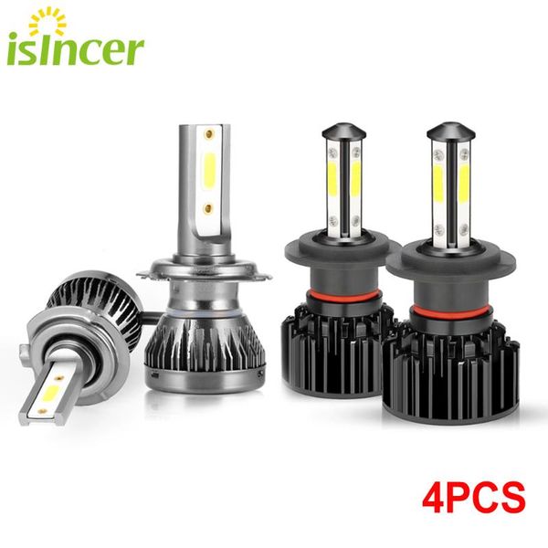 car headlights 4 pcs isincer 100w h7 led headlight bulb kit light bulbs 6500k with cob chip 12v-24v fog 
car headlights 4 pcs isincer 100w h7 led headlight bulb kit light bulbs 6500k with cob chip 12v-24v fog