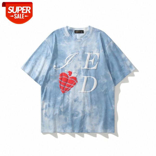 tie-dye letter printing short-sleeved t-shirt men's ins european and american five-point sleeves summer street flow loose half-sleeved, White;black
tie-dye letter printing short-sleeved t-shirt men's ins european and american five-point sleeves summer street flow loose half-sleeved, White;black