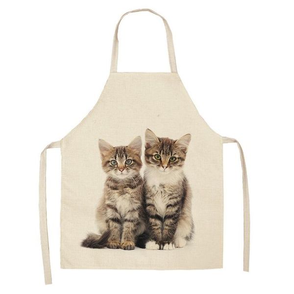 aprons cute cat pattern house cleaning for women kitchen apron 
aprons cute cat pattern house cleaning for women kitchen apron