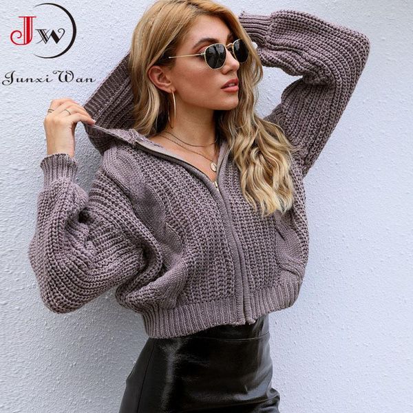women's knits & tees women short cardigans sweater loose knitted elegant fashion zipper solid casual coat pull femme autumn winter clot, White
women's knits & tees women short cardigans sweater loose knitted elegant fashion zipper solid casual coat pull femme autumn winter clot, White