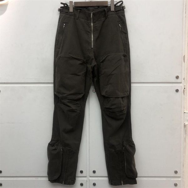 men's pants 2021fw multi pocket men women drawstring sweatpants zipper trousers loose utility overalls cotton terry cloth, Black
men's pants 2021fw multi pocket men women drawstring sweatpants zipper trousers loose utility overalls cotton terry cloth, Black