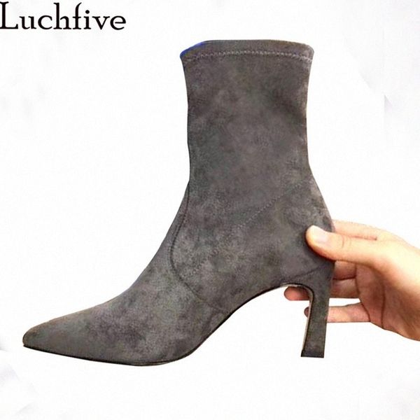 grey elastic boots women high heels winter boots pointy toe party shoes woman black ankle runway sock women l6cp#
grey elastic boots women high heels winter boots pointy toe party shoes woman black ankle runway sock women l6cp#