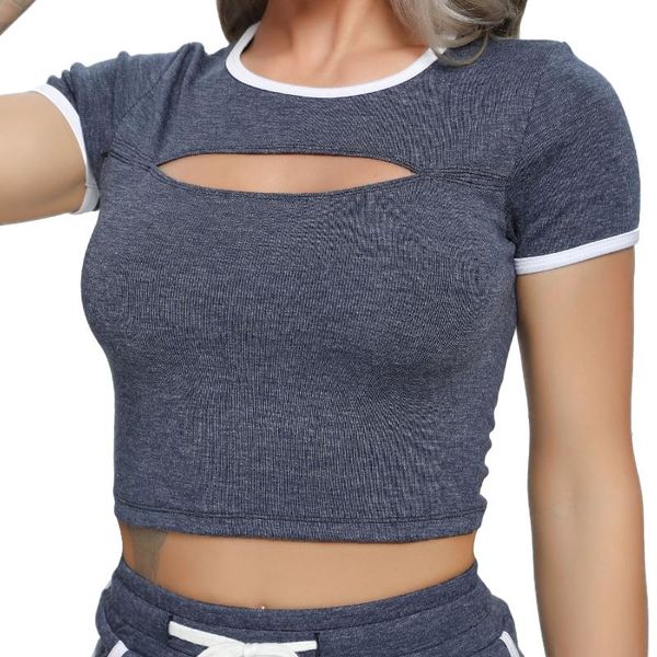 yoga outfit infilar short sleeves women sports shirts cotton shockproof quick dry gym underwear navel crop clothes
yoga outfit infilar short sleeves women sports shirts cotton shockproof quick dry gym underwear navel crop clothes