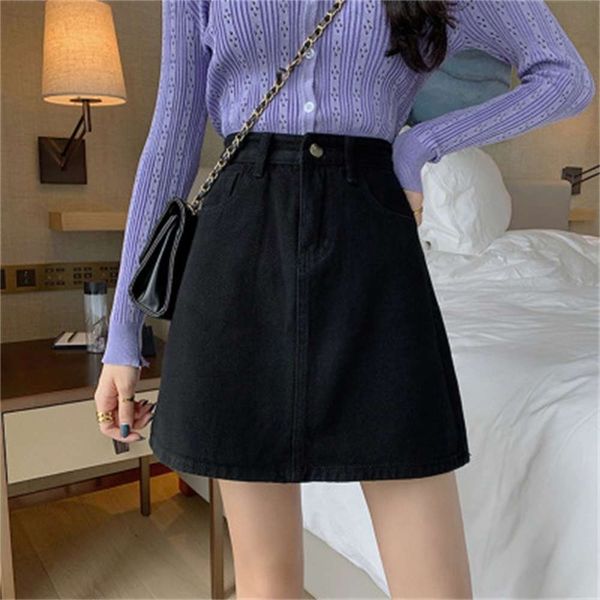 simple black for women's summer 2021 new covered crotch a-line skirt
simple black for women's summer 2021 new covered crotch a-line skirt