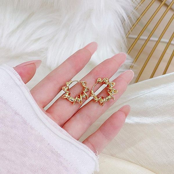 hoop & huggie bunta personalized spiral 14k real gold plating earrings fashion trendy exquisite earring for lady luxury fine jewelry, Golden;silver
hoop & huggie bunta personalized spiral 14k real gold plating earrings fashion trendy exquisite earring for lady luxury fine jewelry, Golden;silver