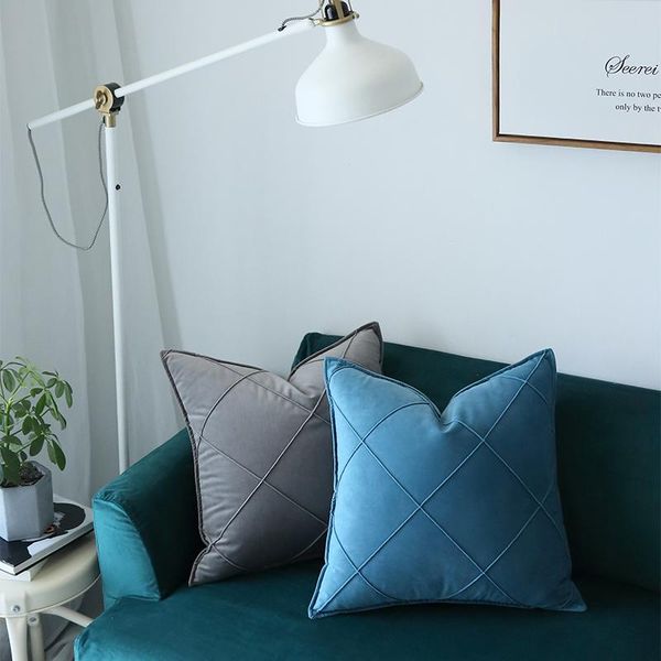 cushion/decorative pillow modern sofa model room soft-packed large lattice pillowcase solid color diamond velvet square decorative pillows
cushion/decorative pillow modern sofa model room soft-packed large lattice pillowcase solid color diamond velvet square decorative pillows