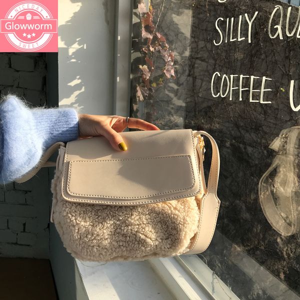 fashion lambswool small flap women shoulder bags designer wide strap messenger bag luxury faux fur crossbody bag female purses c0225
fashion lambswool small flap women shoulder bags designer wide strap messenger bag luxury faux fur crossbody bag female purses c0225