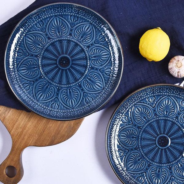 dark embossed tableware set ceramic creative plates household dishes western dishes commercial restaurant steak
dark embossed tableware set ceramic creative plates household dishes western dishes commercial restaurant steak
