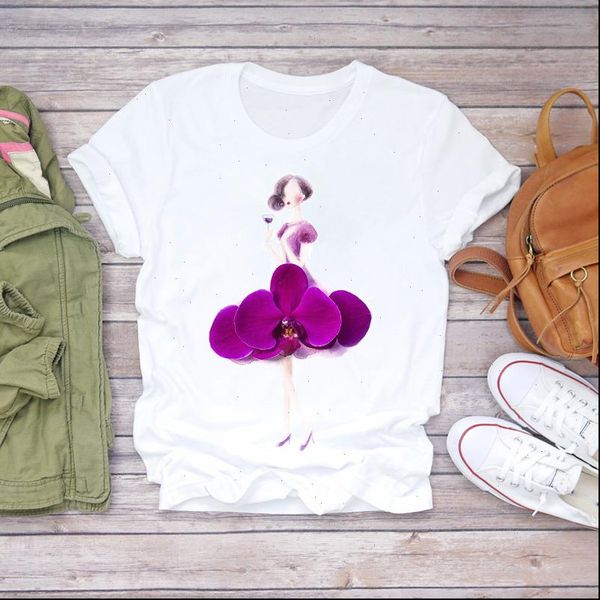 womens t shirts 90s cartoon fashion casual floral ladies flower lady floral print ladies t graphic female tee t shirt, White
womens t shirts 90s cartoon fashion casual floral ladies flower lady floral print ladies t graphic female tee t shirt, White