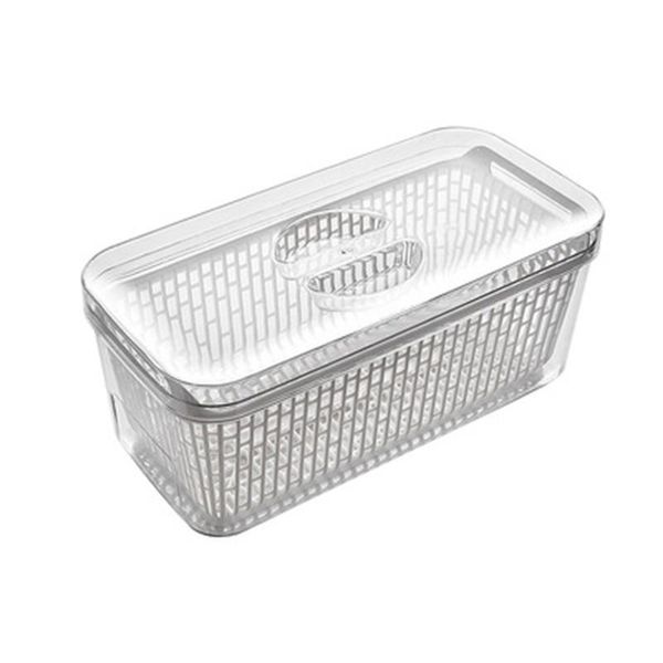 storage bottles & jars kitchen plastic box fruit fresh-keeping refrigerator mesh sieve organizer basket
storage bottles & jars kitchen plastic box fruit fresh-keeping refrigerator mesh sieve organizer basket