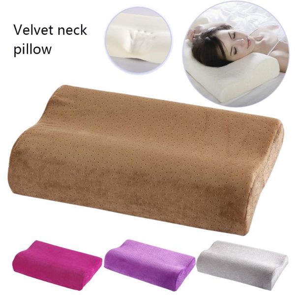 pillow soft sleeping memory foam with solid velvet pillowcase adults neck-protecting for bedroom cervical health care improve
pillow soft sleeping memory foam with solid velvet pillowcase adults neck-protecting for bedroom cervical health care improve
