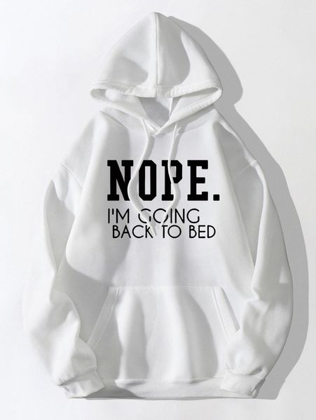slogan graphic kangaroo pocket thermal lined drawstring hoodie j55q#, White;black
slogan graphic kangaroo pocket thermal lined drawstring hoodie j55q#, White;black