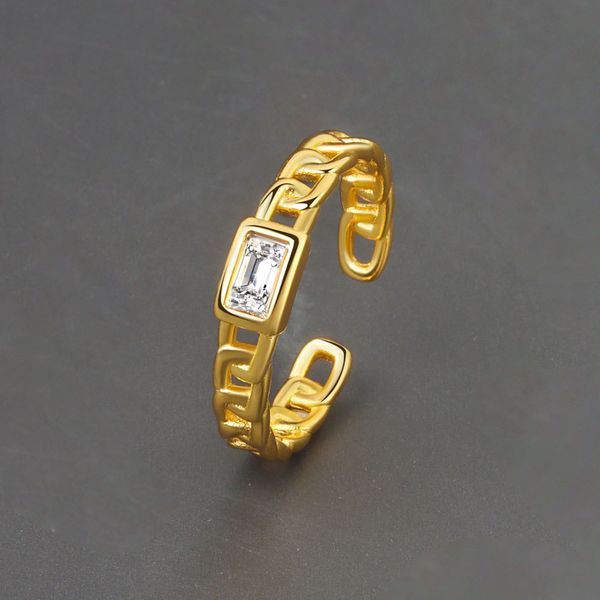stainless steel chain rings for women women's rings geometry ring finger gold silver color jewelry gift, Golden;silver
stainless steel chain rings for women women's rings geometry ring finger gold silver color jewelry gift, Golden;silver