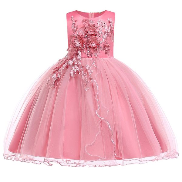 girlsbirthday party embroidery performance singing dres new christmas party dress for princess peng peng banquet in, White;pink
girlsbirthday party embroidery performance singing dres new christmas party dress for princess peng peng banquet in, White;pink