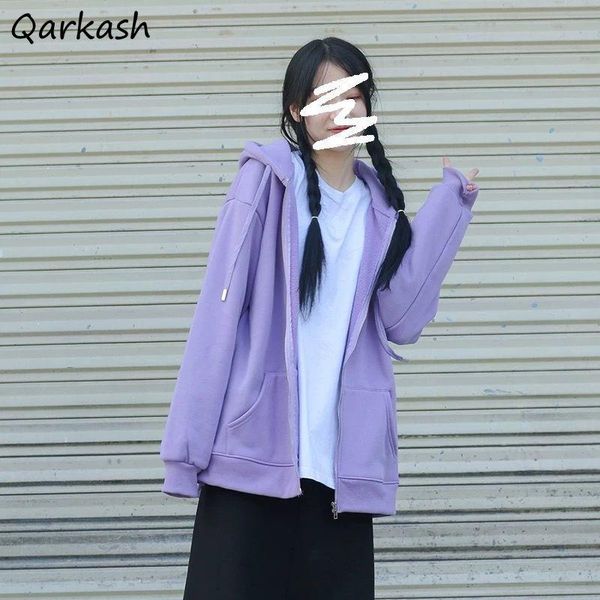 women's jackets basic women zip up simple solid summer clothes hooded vintage pockets long sleeve loose all-match thin casual outwear, Black;brown
women's jackets basic women zip up simple solid summer clothes hooded vintage pockets long sleeve loose all-match thin casual outwear, Black;brown