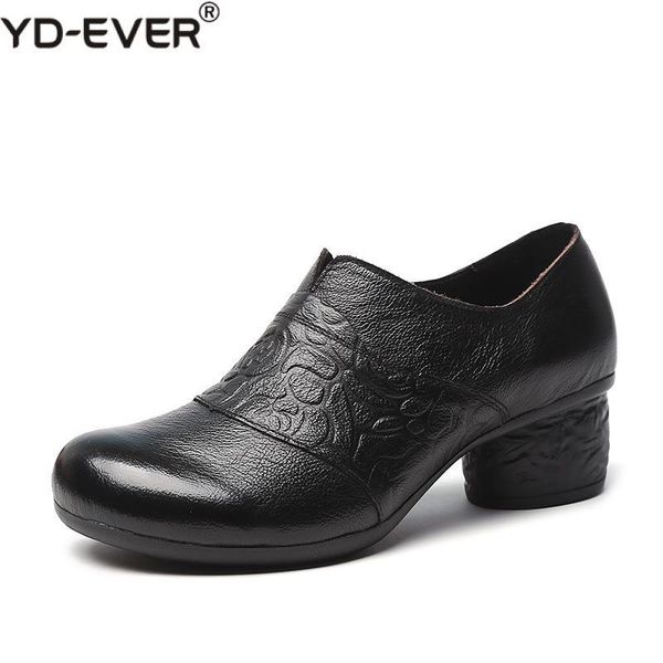 dress shoes retro thick heel women pumps fashion side zipper genuine leather casual ladies chunky mother, Black
dress shoes retro thick heel women pumps fashion side zipper genuine leather casual ladies chunky mother, Black