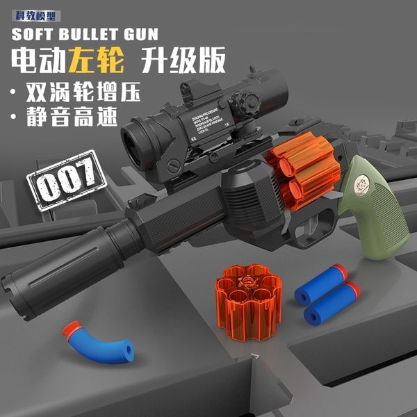 tiktok, the same electric repeater left revolver, can launch soft toy gun model boy pistol.
tiktok, the same electric repeater left revolver, can launch soft toy gun model boy pistol.