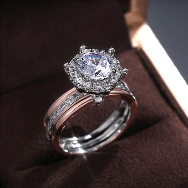 wedding rings ekopdee vintage classic big zircon for women luxury band finger ring female engagement bridal fashion jewelry gift, Slivery;golden
wedding rings ekopdee vintage classic big zircon for women luxury band finger ring female engagement bridal fashion jewelry gift, Slivery;golden