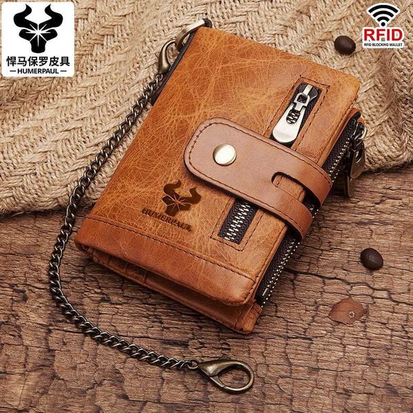 hummer paul head leather wallet multi card genuine men's rfid anti scanning shield wallet, Black
hummer paul head leather wallet multi card genuine men's rfid anti scanning shield wallet, Black