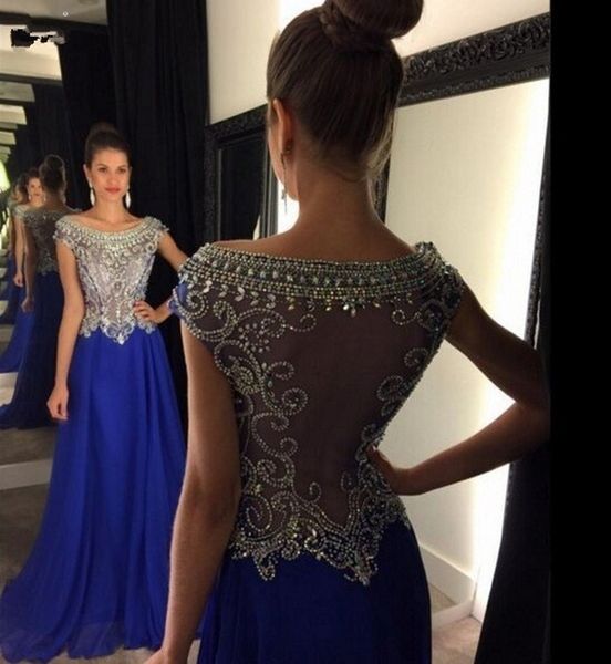 2021 new abendkleider royal blue sheer back a-line chiffon evening o-neck crystal pink prom gowns formal es vestidos h9py, Black;red
2021 new abendkleider royal blue sheer back a-line chiffon evening o-neck crystal pink prom gowns formal es vestidos h9py, Black;red