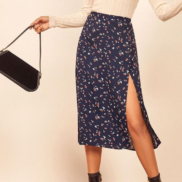 summer skirt women side slit high waist a line midi skirts womens 2021 vintage floral print button woman skirt, Black
summer skirt women side slit high waist a line midi skirts womens 2021 vintage floral print button woman skirt, Black