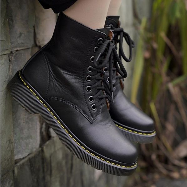 boots female women shoes ankle 2021 autumn british style leather platform thick with short black motorcycle
boots female women shoes ankle 2021 autumn british style leather platform thick with short black motorcycle