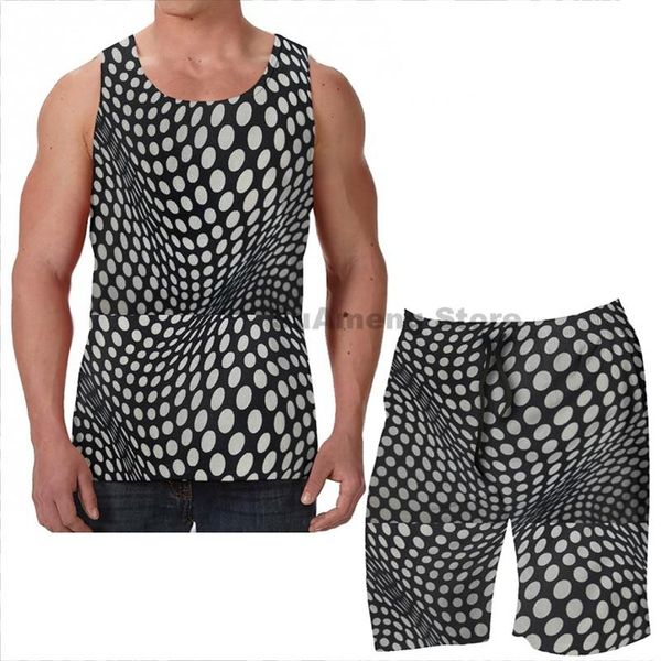 men's tracksuits summer funny print men tank women optical illusion beach shorts sets fitness vest, Gray
men's tracksuits summer funny print men tank women optical illusion beach shorts sets fitness vest, Gray
