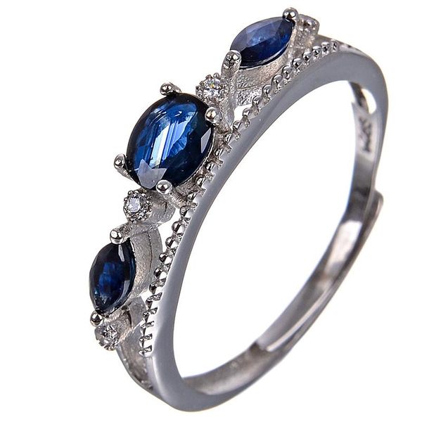 cluster rings natural black sapphire ring silver 925 sterling jewelry gift for woman, Golden;silver
cluster rings natural black sapphire ring silver 925 sterling jewelry gift for woman, Golden;silver