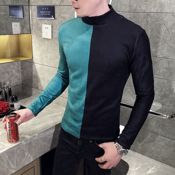 High 2021 New Quality Fashion Autumn Long Sleeve Men's Casual T-shirts All Game Thin Fit T-shirt Homme 2NWY, Black;brown
High 2021 New Quality Fashion Autumn Long Sleeve Men's Casual T-shirts All Game Thin Fit T-shirt Homme 2NWY, Black;brown
