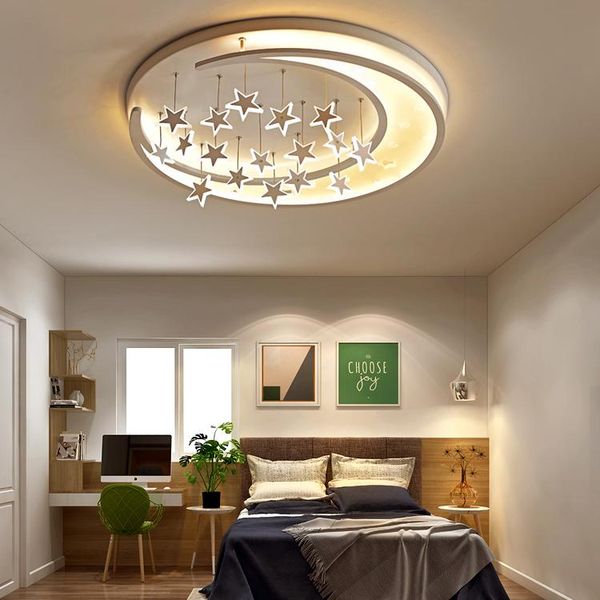 ceiling lights children's room boys and girls creative cartoon romantic warm simple stars moon master bedroom lamp
ceiling lights children's room boys and girls creative cartoon romantic warm simple stars moon master bedroom lamp