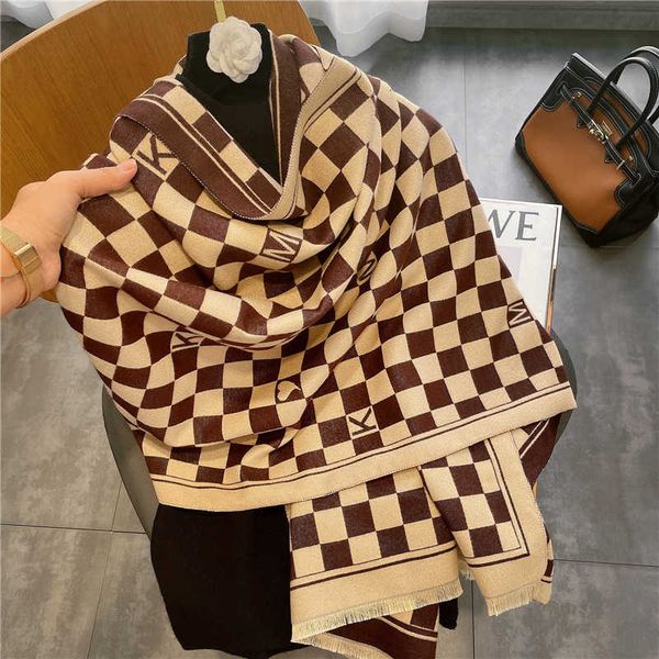 ins chsboard check sier scarf lovers autumn winter korean shawl warm bib black and white check scarf women, Blue;gray
ins chsboard check sier scarf lovers autumn winter korean shawl warm bib black and white check scarf women, Blue;gray