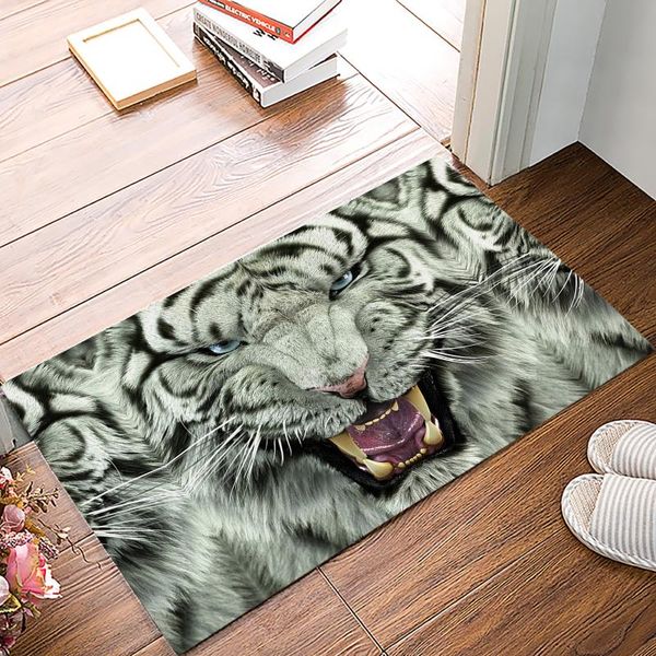 carpets porch welcome doormat white tiger fierce living room bedroom decoration kitchen bathroom antibacterial non-slip
carpets porch welcome doormat white tiger fierce living room bedroom decoration kitchen bathroom antibacterial non-slip