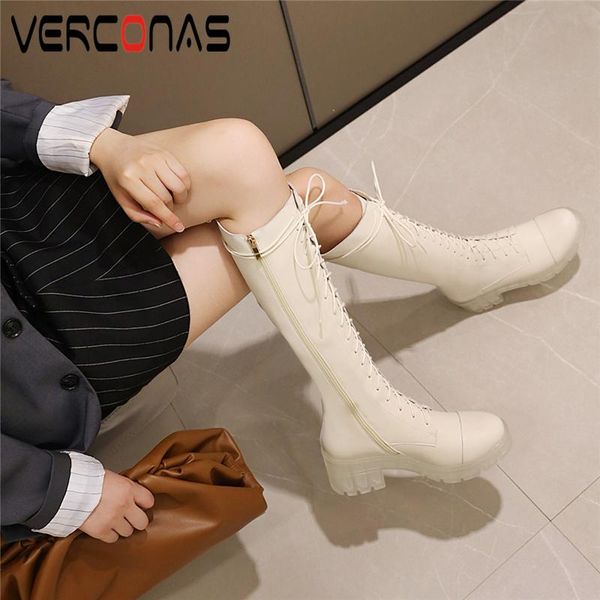 boots verconas woman knee-high autumn winter fashion zipper cross-tied slim long shoes platforms, Black
boots verconas woman knee-high autumn winter fashion zipper cross-tied slim long shoes platforms, Black