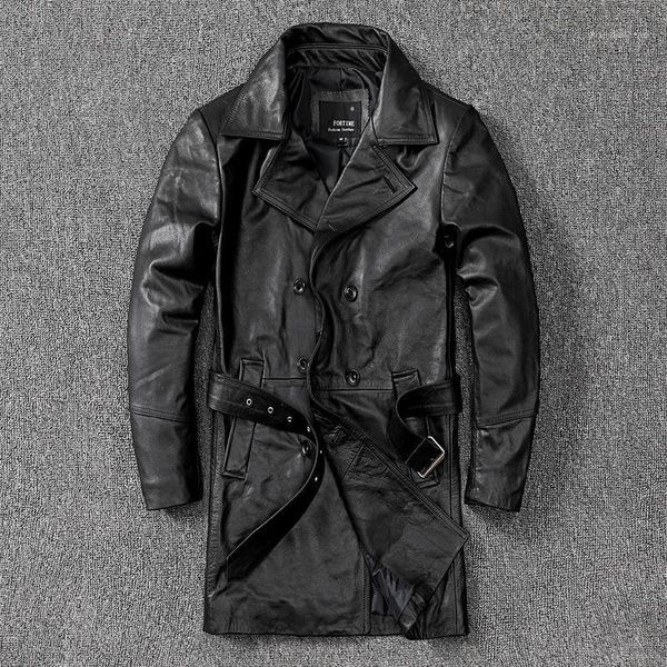long genuine leather jacket men korean style cowhide coat plus size jackets 5xl spring autumn 2021 chaquetas hombre pph3676 men's & fau, Black
long genuine leather jacket men korean style cowhide coat plus size jackets 5xl spring autumn 2021 chaquetas hombre pph3676 men's & fau, Black