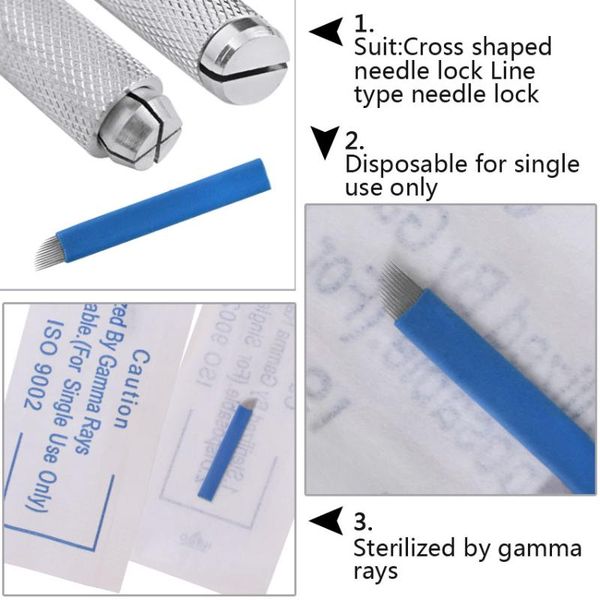 tattoo needles 50pcs permanent makeup eyebrow tatoo blade microblading cf shapes for 3d embroidery manual pen
tattoo needles 50pcs permanent makeup eyebrow tatoo blade microblading cf shapes for 3d embroidery manual pen