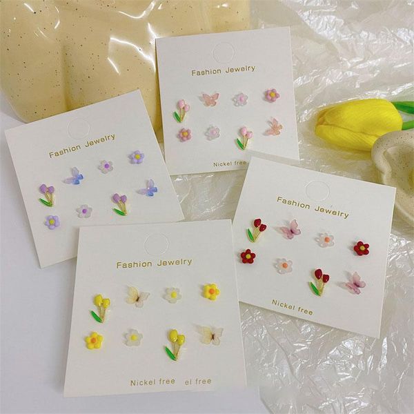 dangle & chandelier 2021 fashion women simple 8pcs lovely tulip butterfly flower earrings set girl animal flowers accessories, Silver
dangle & chandelier 2021 fashion women simple 8pcs lovely tulip butterfly flower earrings set girl animal flowers accessories, Silver