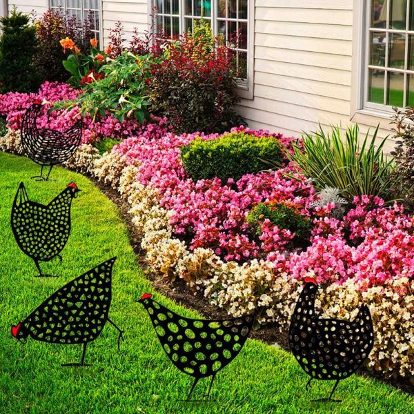 chicken yard art garden statues backyard lawn stakes plastic duck hen yard decor gift garden decoration outdoor ornaments
chicken yard art garden statues backyard lawn stakes plastic duck hen yard decor gift garden decoration outdoor ornaments