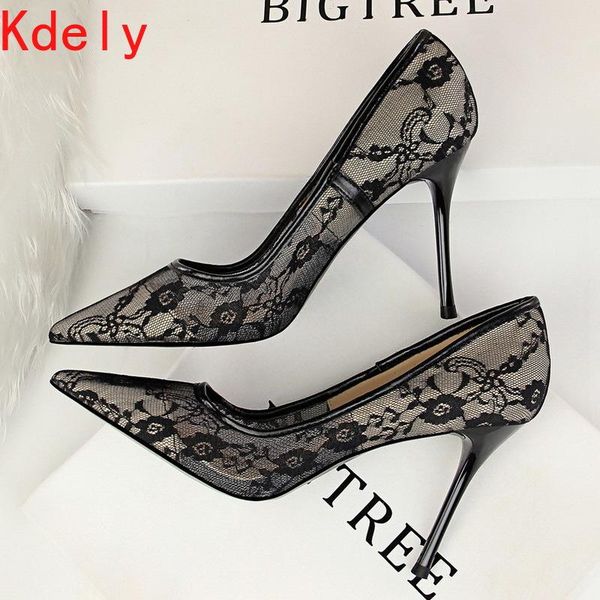 dress shoes women pumps fashion wedding high heels lace party pointed toe stiletto, Black
dress shoes women pumps fashion wedding high heels lace party pointed toe stiletto, Black