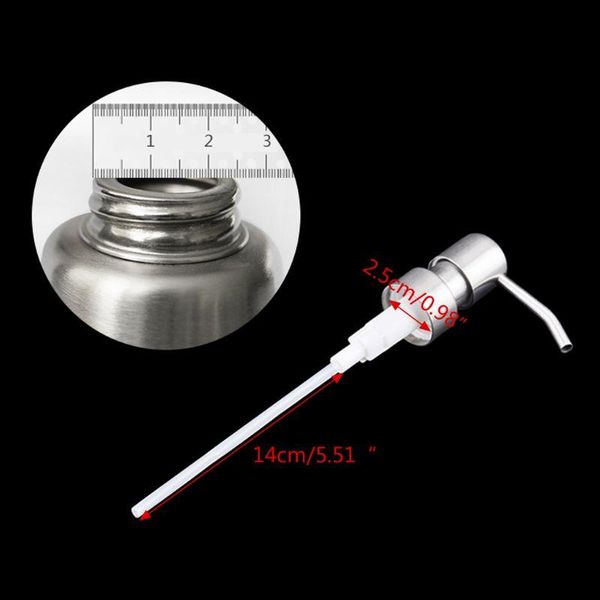 kitchen faucets 2021 stainless steel liquid soap dispenser nozzle 12 oz hand lotion pump fitting
kitchen faucets 2021 stainless steel liquid soap dispenser nozzle 12 oz hand lotion pump fitting