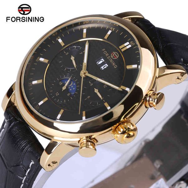 researching men watching brands luxury automatic male pole wars 2018 rose golden series moon phase calendar design clock, Slivery;brown
researching men watching brands luxury automatic male pole wars 2018 rose golden series moon phase calendar design clock, Slivery;brown
