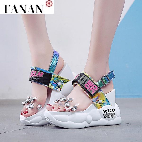 sandals 2021 summer women fashion transparent diamond wedge sandal rhinestone high heels chunky platform shoes woman, Black
sandals 2021 summer women fashion transparent diamond wedge sandal rhinestone high heels chunky platform shoes woman, Black