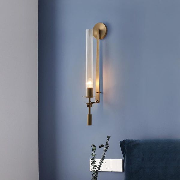 postmodern light luxury wall lamp simple living room tv background wall lamp copper bedroom bedside
postmodern light luxury wall lamp simple living room tv background wall lamp copper bedroom bedside