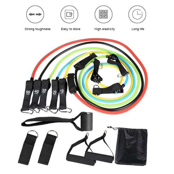 150lbs elastic resistance bands powerful upgrade pull rope fitness 11-piece 150-pound rally device men's muscle training
150lbs elastic resistance bands powerful upgrade pull rope fitness 11-piece 150-pound rally device men's muscle training