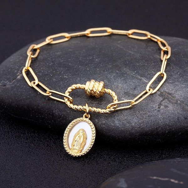 link, chain our lady of guadalupe bracelet for women men christian goddess virgin mary bangle copper zircon religious jewelry gift, Black
link, chain our lady of guadalupe bracelet for women men christian goddess virgin mary bangle copper zircon religious jewelry gift, Black